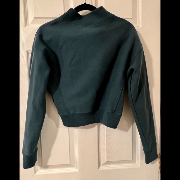 Champion Reverse Crop Mock Neck Sweatshir - Picture 5 of 5